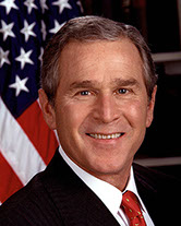 George W. Bush, 2001 (White House photo by Eric Draper)