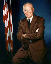 Dwight D. Eisenhower, 1956 (White House - Eisenhower Library)