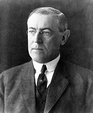 Woodrow Wilson, 1912 (Pach Brothers, New York - United States Library of Congress's Prints and Photographs division)