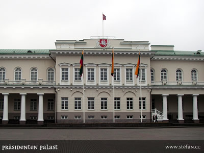 Präsidenten Palast in Vilnius